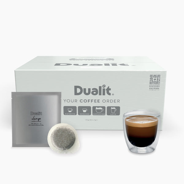 ese pod system Dualit Coffee — ESE Americano Coffee Pods