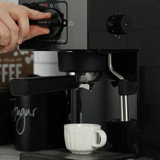 Espresso Coffee Machine - Black