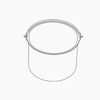 Ice Cream Maker Bowl Assembly (DIM1)