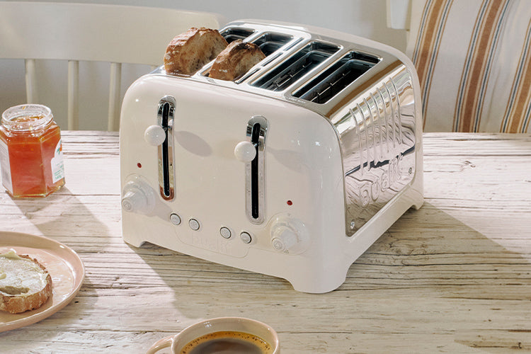 Dualit Lite 4 Slice Toaster | Wide Slot Toaster