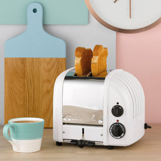 2 Slice NewGen Classic Toaster - White