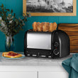 4 Slice NewGen Classic Toaster - Black