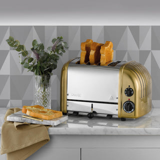 4 Slice NewGen Classic Toaster - Yellow