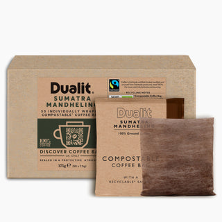 Sumatra Mandheling Compostable Coffee Bags