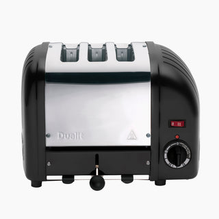 3 Slice Vario Classic Toaster - Black