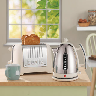 2 Slice Lite Toaster - White