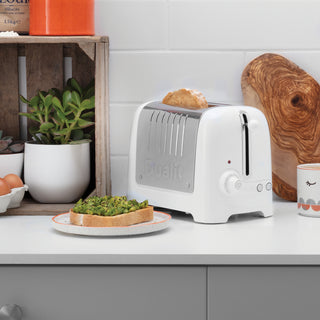2 Slice Lite Toaster - White