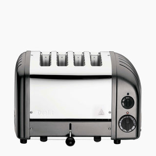 4 Slice Refurbished Classic Toaster - Grey