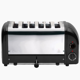 Refurbished 6 Slot Bun Toaster - Black
