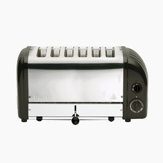 6 Slice Classic Toaster - Black